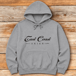 East Coast Skier Hoodie Gift For Skier
