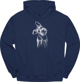 Welsh Terrier Tilted Dog Hoodie Gift For Dog Lover