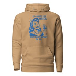 Size Matters Hoodie Gift For Offroad Enthusiast