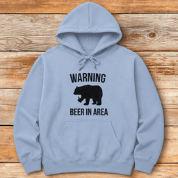 Beer In Area Hoodie Gift For Skier