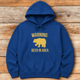 Beer In Area Hoodie Gift For Skier