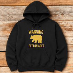 Beer In Area Hoodie Gift For Skier