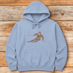 Fall Skier Hoodie Gift For Skier