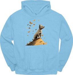 West Highland White Terrier Fall Dog Hoodie Gift For Dog Lover
