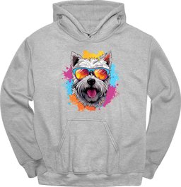 West Highland White Terrier Top Dog Hoodie Gift For Dog Lover