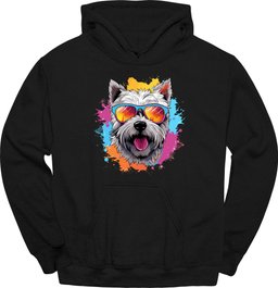 West Highland White Terrier Top Dog Hoodie Gift For Dog Lover