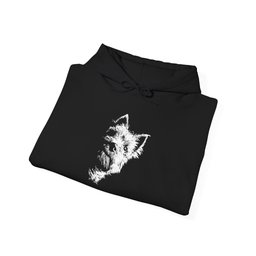 West Highland Line Art Hoodie Gift For Dog Lover