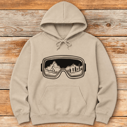 Gogglescape Hoodie Gift For Skier