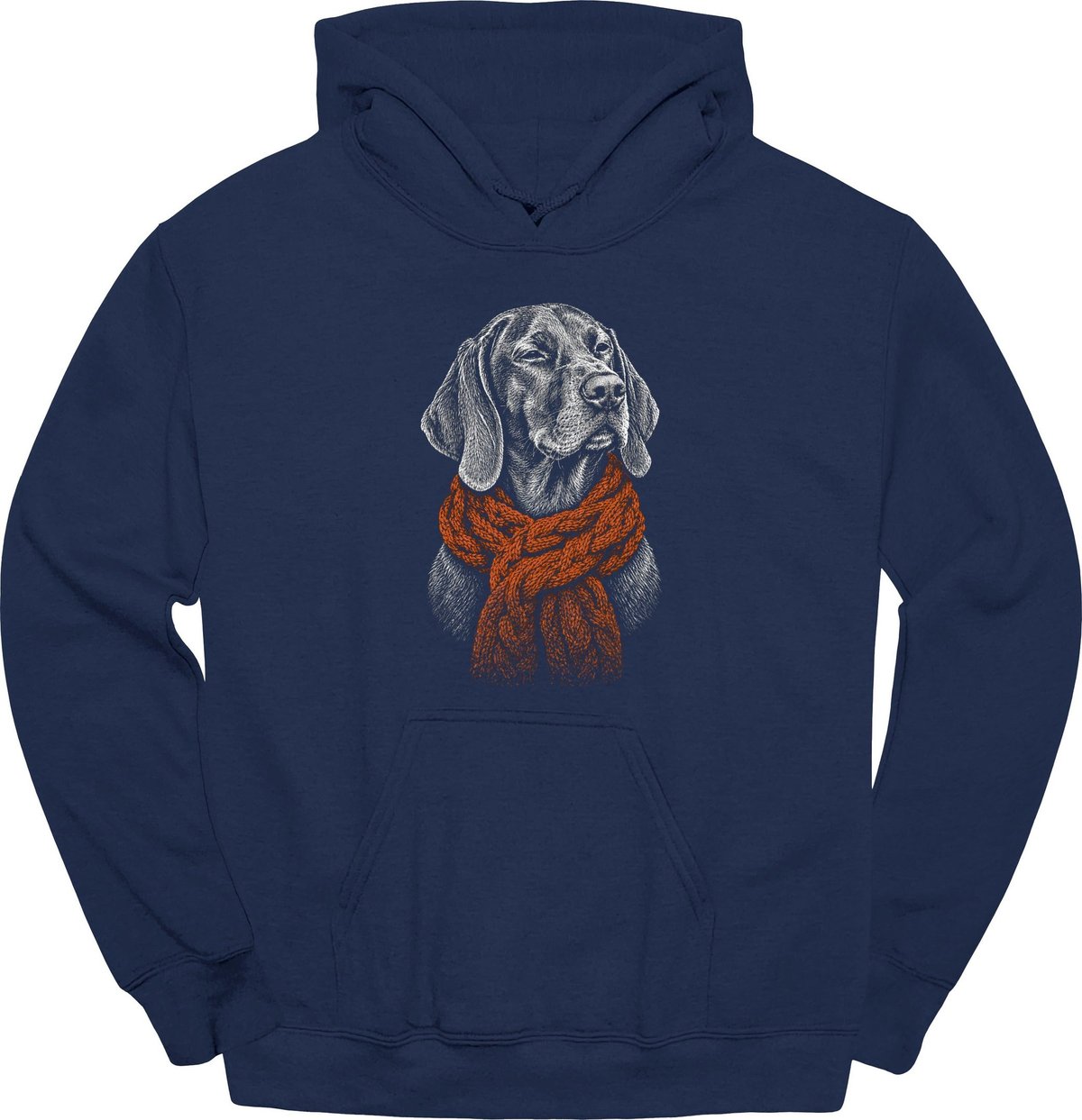 Vizsla Winter Dog Hoodie Gift For Dog Lover