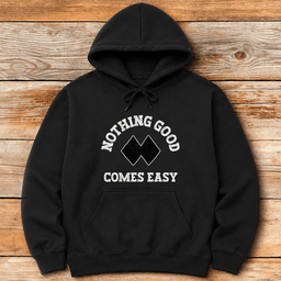 Good Aint Easy Hoodie Gift For Skier