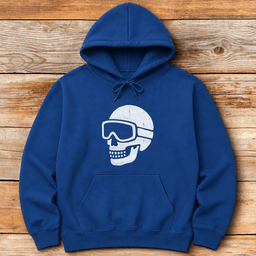 Dead Ski Grin Hoodie Gift For Skier