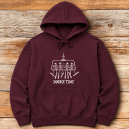 Doobie Time Hoodie Gift For Skier
