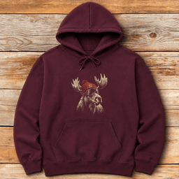Canadian Goggle Moose Hoodie Gift For Skier