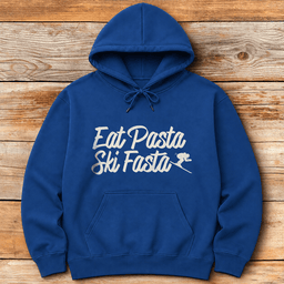 Eat Pasta Ski Fasta Hoodie Gift For Skier