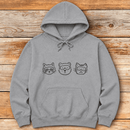 Animal Ski Team Hoodie Gift For Skier