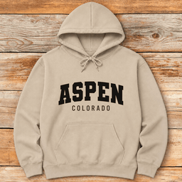 Aspen Colorado Hoodie Gift For Skier