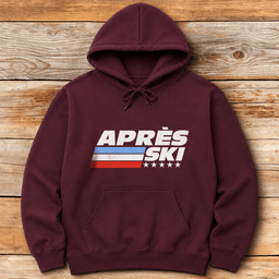 Apre S Ski Stars Hoodie Gift For Skier