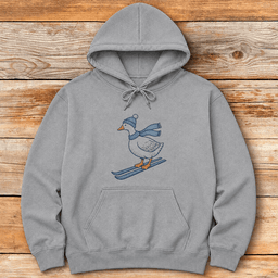 Goose Ski Hoodie Gift For Skier