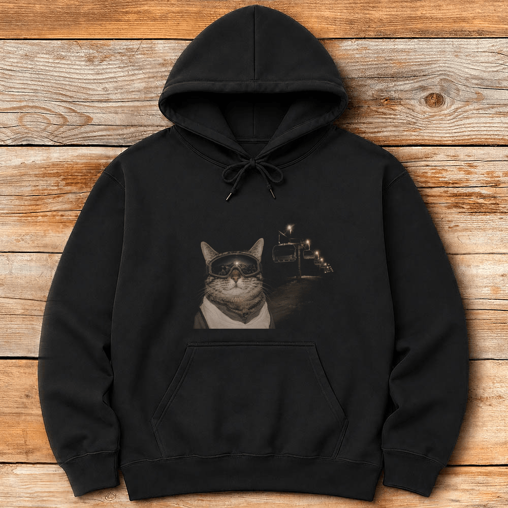 Cat Nip Hoodie Gift For Skier