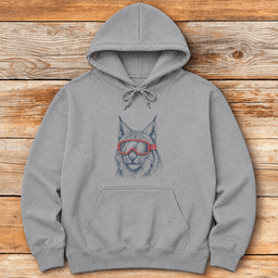 Another Lynx Hoodie Gift For Skier