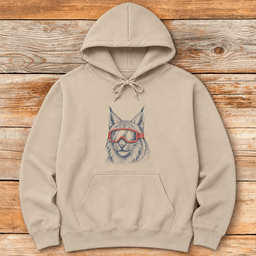 Another Lynx Hoodie Gift For Skier