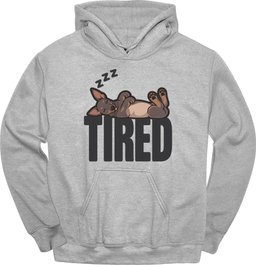 Xoloitzcuintli Tired Dog Hoodie Gift For Dog Lover