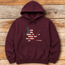 American Mute Grab Hoodie Gift For Skier