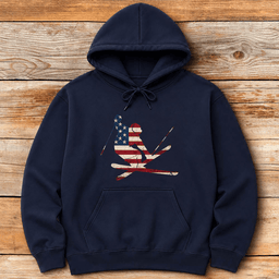 American Mute Grab Hoodie Gift For Skier
