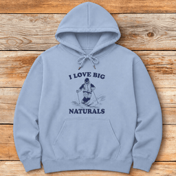 Big Natural Skier Hoodie Gift For Skier