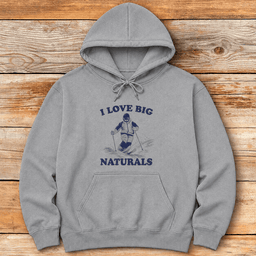 Big Natural Skier Hoodie Gift For Skier