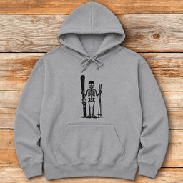 Dead Skier Hoodie Gift For Skier