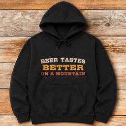 Better Beer Hoodie Gift For Skier