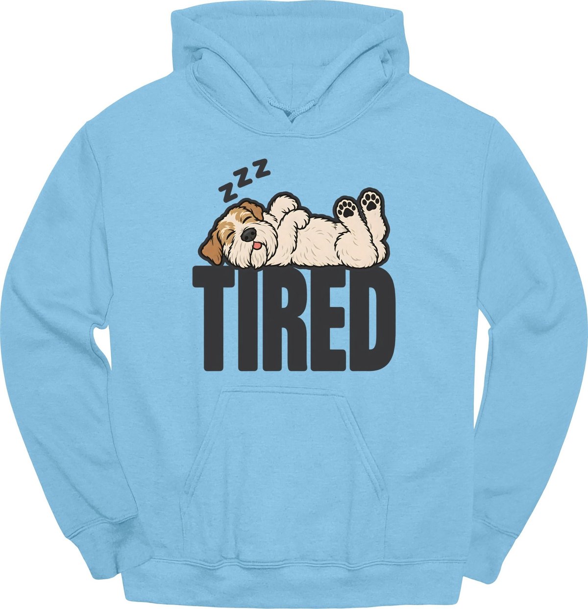 Sealyham Terrier Tired Dog Hoodie Gift For Dog Lover