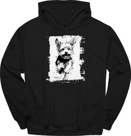 Yorkshire Terrier Running Dog Hoodie Gift For Dog Lover