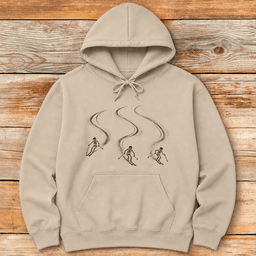 Dead Pow Day Hoodie Gift For Skier