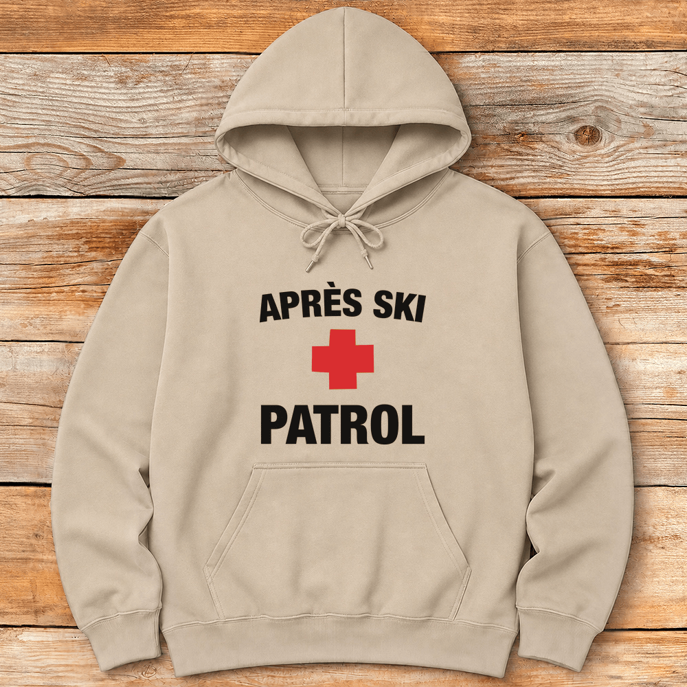 Apre S Ski Patrol Hoodie Gift For Skier