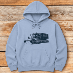 Cat Ski Hoodie Gift For Skier