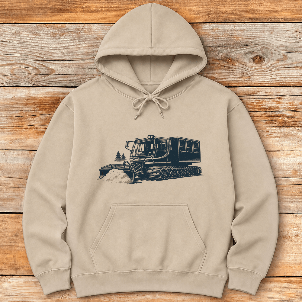 Cat Ski Hoodie Gift For Skier