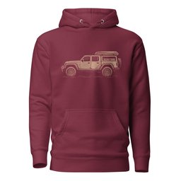 Overland Gladius Hoodie Gift For Offroad Enthusiast