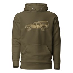 Overland Gladius Hoodie Gift For Offroad Enthusiast