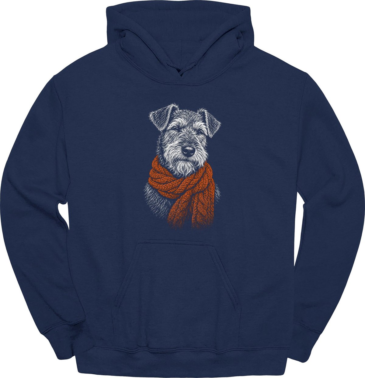 Welsh Terrier Winter Dog Hoodie Gift For Dog Lover