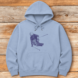 Bitmap Ski Style Hoodie Gift For Skier