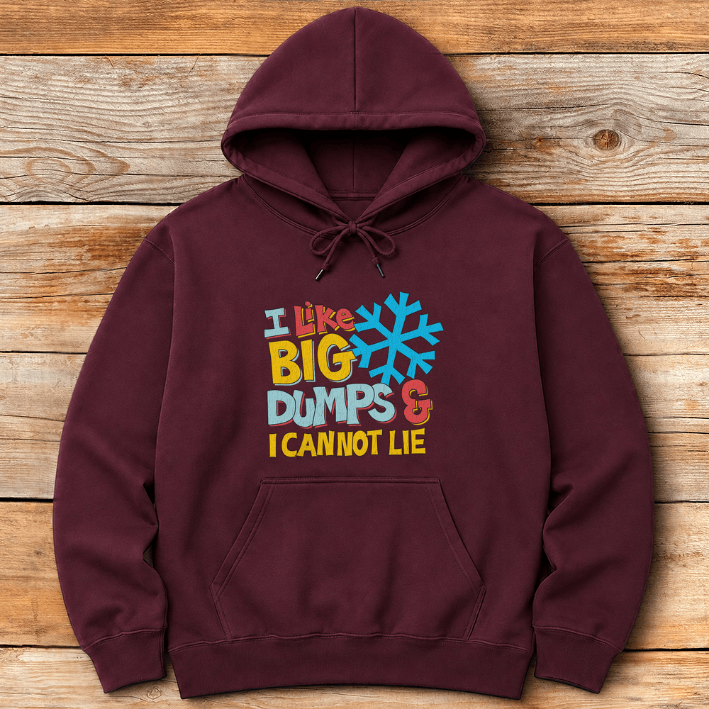 I Like Big Dumps Hoodie Gift For Skier