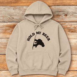 Hold My Beer Snowboard Hoodie Gift For Snowboarder