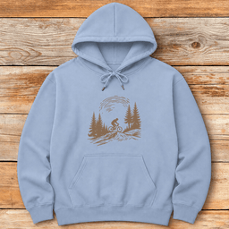 Heritage Ride Hoodie Gift For Skier
