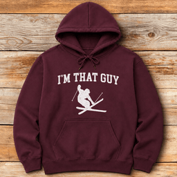 Im That Guy Hoodie Gift For Skier
