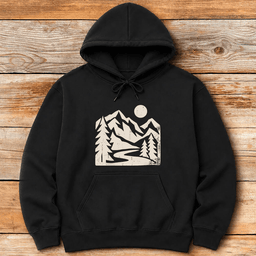Groovy Scene Hoodie Gift For Skier