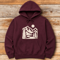 Groovy Scene Hoodie Gift For Skier