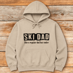 Gritty Ski Dad Hoodie Gift For Dad