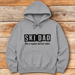Gritty Ski Dad Hoodie Gift For Dad